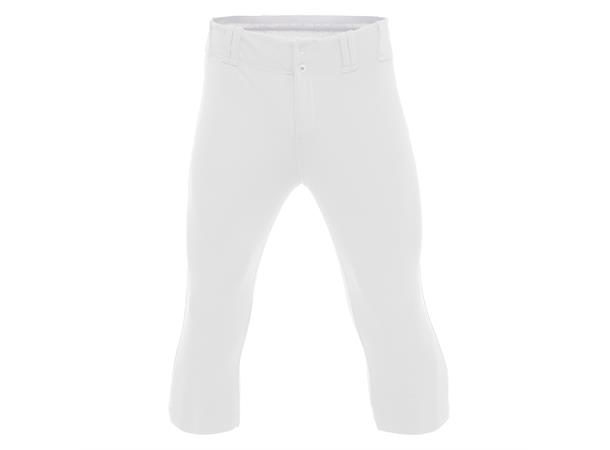 Rise 3/4 Softball Womans Pant WHT 3XS Teknisk softballbukse til dame 
