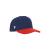 Pepper Baseball Cap NAV/RED SR Klassisk caps med flott profil 
