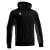 Trumpet  Hooded Jacket BLK/ANT L Hettejakke i myk bomullsmiks -  Unisex 