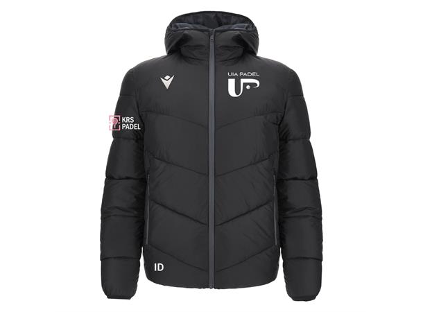 UIAPadel Arctic SORT Varm hettejakke 