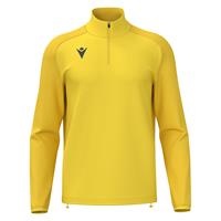 Isen Training 1/4 Zip Top YEL S Teknisk treningsgenser - Unisex