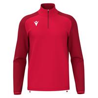 Isen Training 1/4 Zip Top RED XXS Teknisk treningsgenser - Unisex