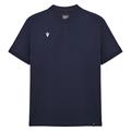 Nisiros Icon stretch korean polo NAV XL Poloskjorte Uten krage - Unisex