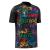 Golem Shirt GRAFFITI XXL Teknisk kamp og treningsdrakt - Unisex 