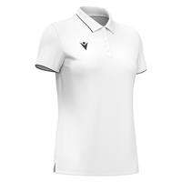 Melody polo WHT/GRY 3XL Poloskjorte - Dame